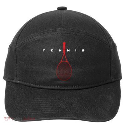 Tennis 7-Panel Snapback Hat