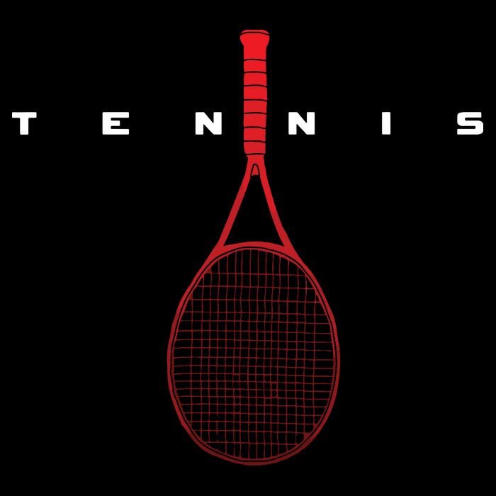 Tennis Drawstring Bag