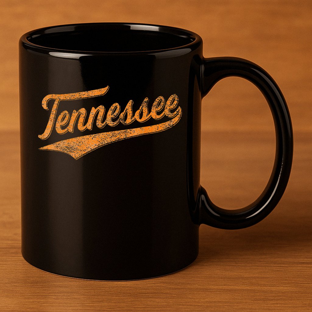 Tennessee 11oz C Handle Ceramic Mug