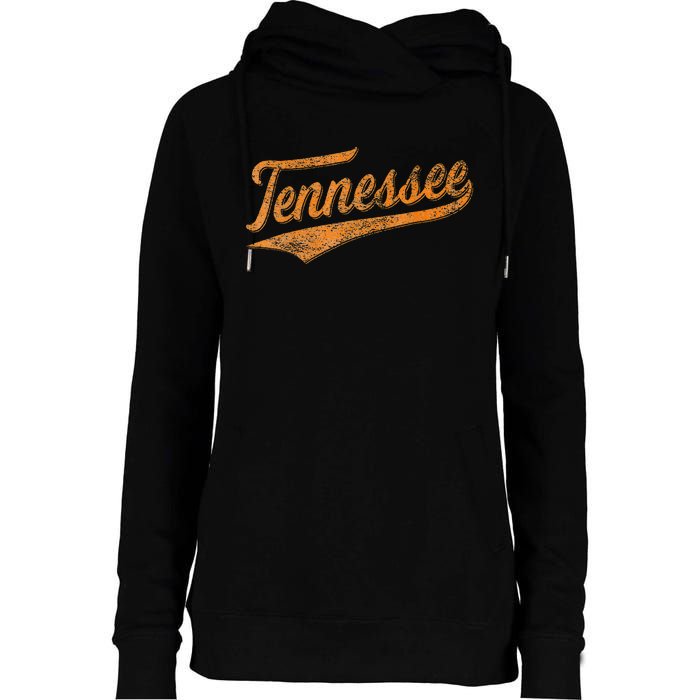 Tennessee Womens Funnel Neck Pullover Hood