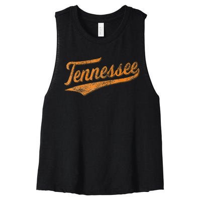 Tennessee Women's Racerback Cropped Tank