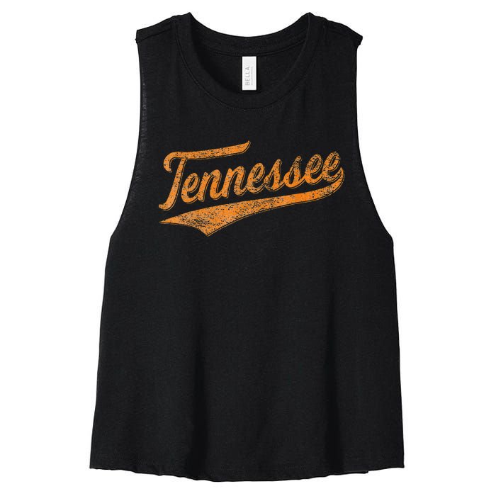 Tennessee Women's Racerback Cropped Tank