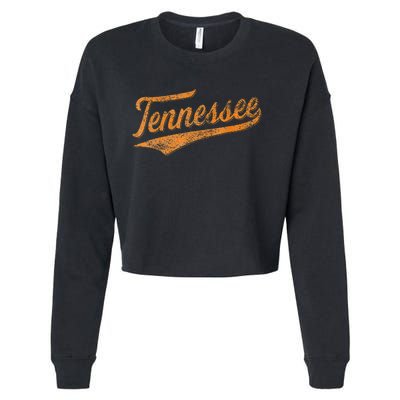 Tennessee Cropped Pullover Crew