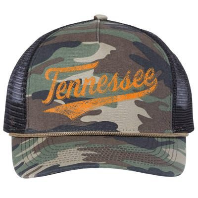 Tennessee Retro Rope Trucker Hat Cap