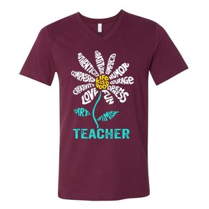 Teacher V-Neck T-Shirt