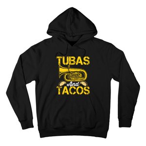 Tubas Tacos Expert Tuba Player Musician Music Playing Lover Hoodie