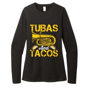 Tubas Tacos Expert Tuba Player Musician Music Playing Lover Womens CVC Long Sleeve Shirt