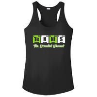 Tennis The Essential Element Funny Love Tennis Ladies PosiCharge Competitor Racerback Tank