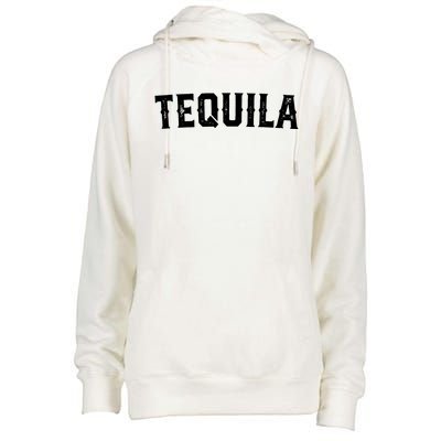 Tequila Womens Funnel Neck Pullover Hood