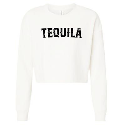 Tequila Cropped Pullover Crew