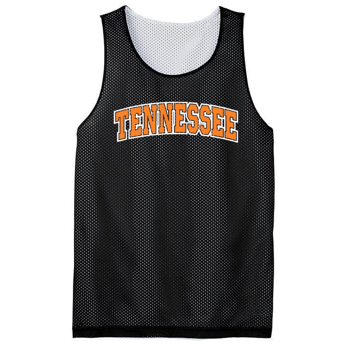 Tennessee Mesh Reversible Basketball Jersey Tank