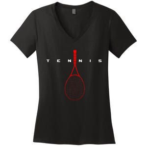 Tennis Women's V-Neck T-Shirt