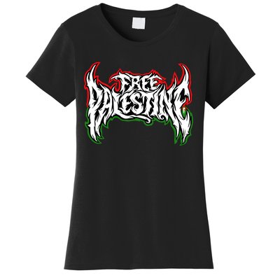 Til The End Free Palestine Women's T-Shirt