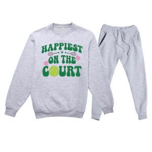 Tennis Premium Crewneck Sweatsuit Set