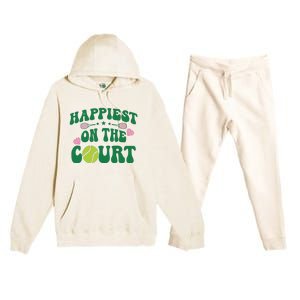 Tennis Premium Hooded Sweatsuit Set