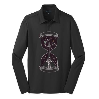 Time To Explore Silk Touch Performance Long Sleeve Polo