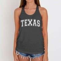 Texas Women's Knotted Racerback Tank