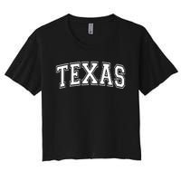 Texas Women's Crop Top Tee