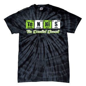 Tennis The Essential Element Funny Love Tennis Tie-Dye T-Shirt