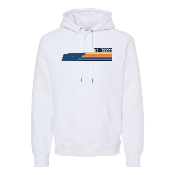 Retro Vintage Tennessee Premium Hoodie