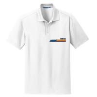 Retro Vintage Tennessee Dry Zone Grid Polo