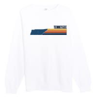 Retro Vintage Tennessee Premium Crewneck Sweatshirt