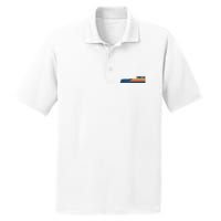 Retro Vintage Tennessee PosiCharge RacerMesh Polo