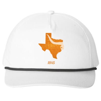 Texas Snapback Five-Panel Rope Hat