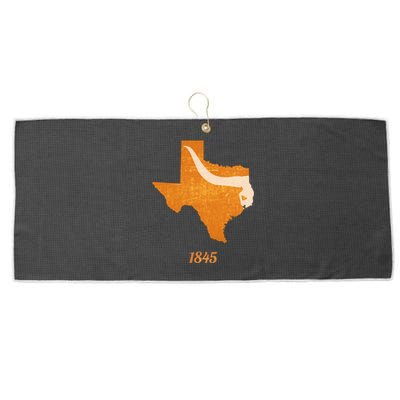 Texas Large Microfiber Waffle Golf Towel