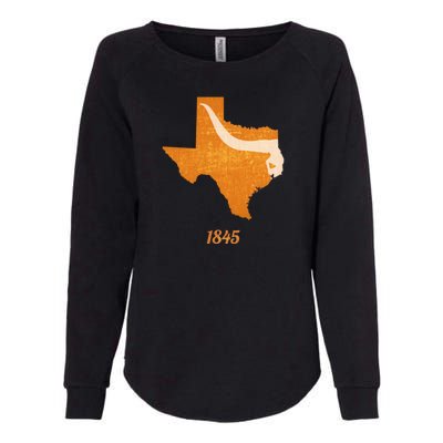 Texas Womens California Wash Sweatshirt