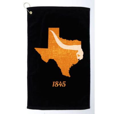 Texas Platinum Collection Golf Towel