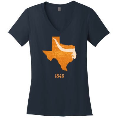 Texas Women's V-Neck T-Shirt