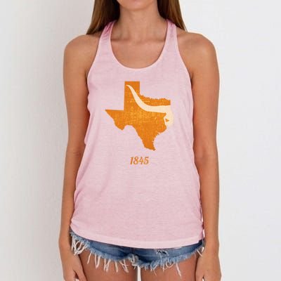 Texas Women's Knotted Racerback Tank