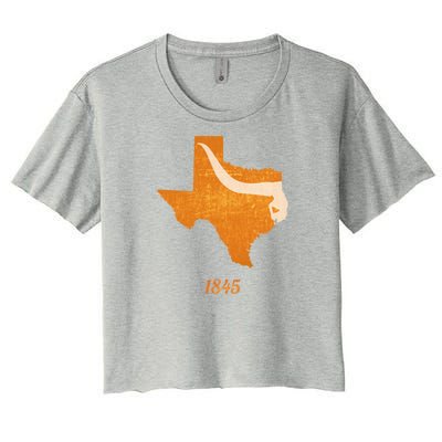 Texas Women's Crop Top Tee