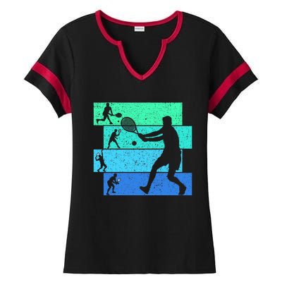 Tennis Ladies Halftime Notch Neck Tee