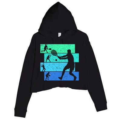 Tennis Crop Fleece Hoodie