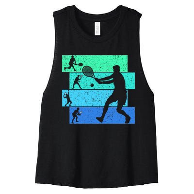 Tennis Women's Racerback Cropped Tank