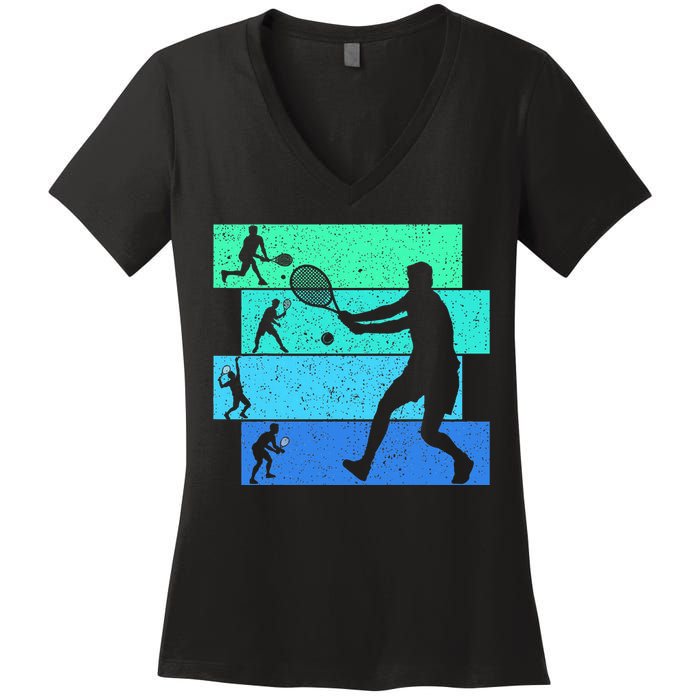 Tennis Women's V-Neck T-Shirt