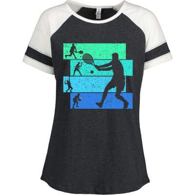 Tennis Enza Ladies Jersey Colorblock Tee