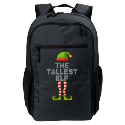 The Tallest Elf Funny Matching Christmas Daily Commute Backpack