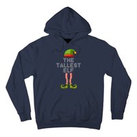 The Tallest Elf Funny Matching Christmas Hoodie