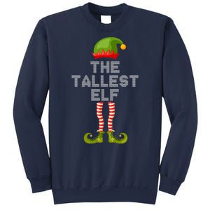 The Tallest Elf Funny Matching Christmas Sweatshirt