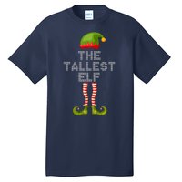 The Tallest Elf Funny Matching Christmas Tall T-Shirt