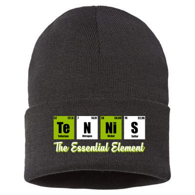 Tennis The Essential Element Sustainable Knit Beanie
