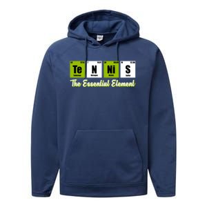 Tennis The Essential Element Performance Fleece Hoodie