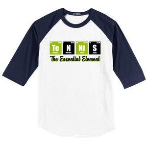 Tennis The Essential Element Baseball Sleeve Shirt