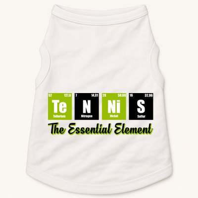 Tennis The Essential Element Doggie Tank