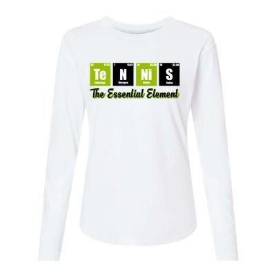 Tennis The Essential Element Womens Cotton Relaxed Long Sleeve T-Shirt