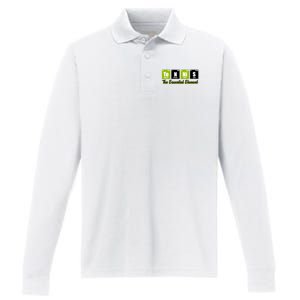 Tennis The Essential Element Performance Long Sleeve Polo