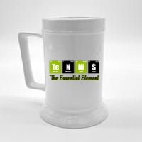 Tennis The Essential Element Beer Stein